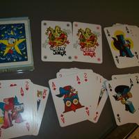 Disney giochi di carte, medaglie,francobolli