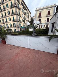 bancone bar professionale refrigerato su ruote