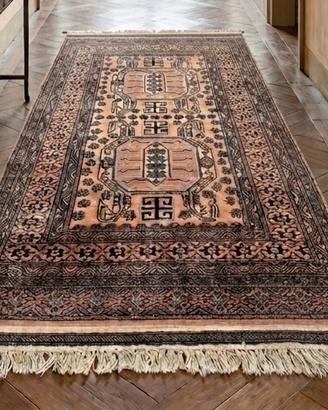 Tappeto Bukhara autentico Pakistan anni '60