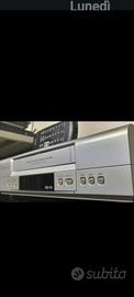 LETTORE VHS VIDEOREGISTRATORE PHILIPS PAL NTSC+TEL