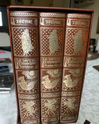 Divina commedia in tre volumi