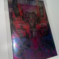 Transformers Fumetto Cover metallizata