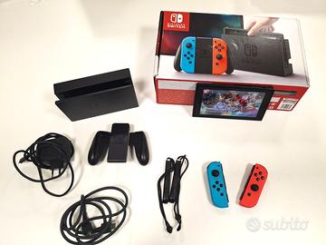 Nintendo Switch 32GB Blu Neon/Rosso + Mariokart 8