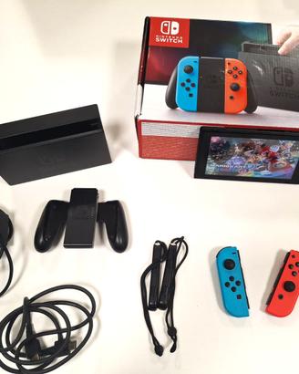 Nintendo Switch 32GB Blu Neon/Rosso + Mariokart 8