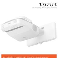 proiettore touch screen Epson eb 670