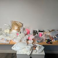 Grande lotto stampi silicone resina accessori