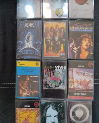 Musicassette usate Van Halen, Whitesnake, AC/DC