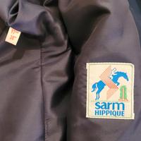 Giacca concorso donna  blu Sarm Hippique 