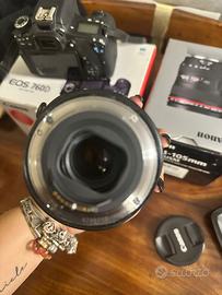 Canon 760 d e obiettivo 25/105
