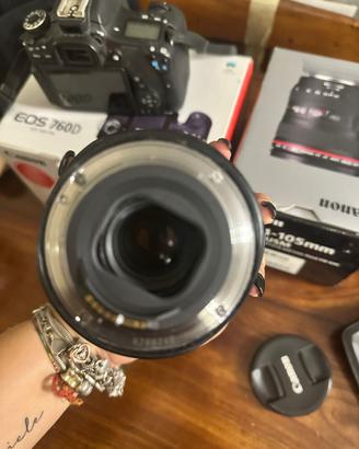 Canon 760 d e obiettivo 25/105