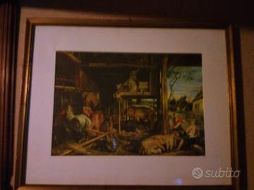 Quadro riproduzione a poco