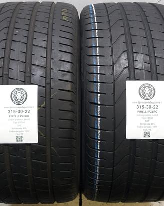 2 GOMME 315 30 22 PIRELLI A64568