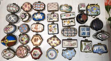 Collezione Piccole Portagioie Porcelain Art 34pz