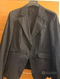 Giacca Benetton donna nera tg 44