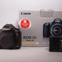 CANON EOS 5D MK III 134000 scatti + BATTERYGRIP