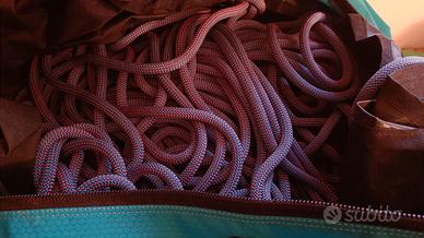 Corda arrampicata 70 Kong Master 9.6 + rinvii Camp