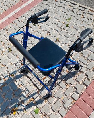 Deambulatore con seduta + Rialzo WC 14,5