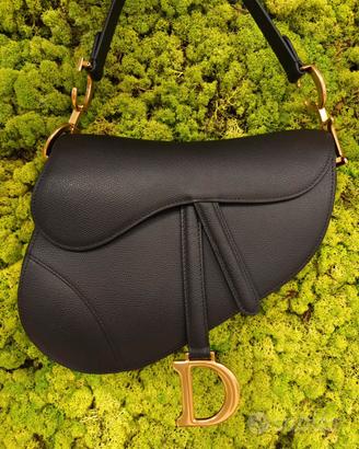 Borsa Dior Saddle Nera