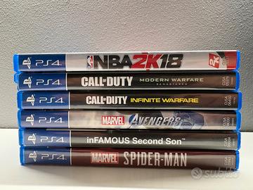 giochi ps4 (prezzi in descrizione)