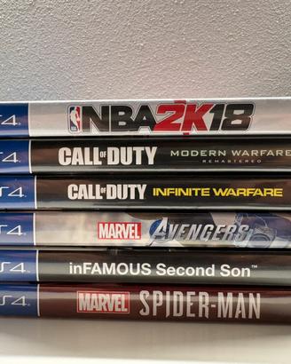 giochi ps4 (prezzi in descrizione)