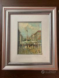 Quadri Piero Magni olio su tela anno 1986