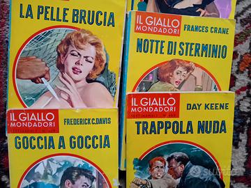 Il giallo mondatori lotto 8 libretti