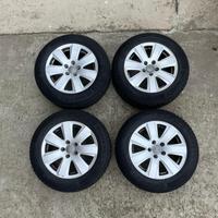 Gomme nuove invernali con cerchi Audi 225/55/R16