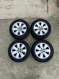 Gomme nuove invernali con cerchi Audi 225/55/R16