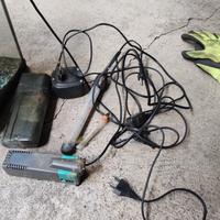 Acquario  Aquael Pearl + Filtro, Riscaldatore