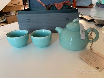 Set da cerimonia del the in porcellana cinese