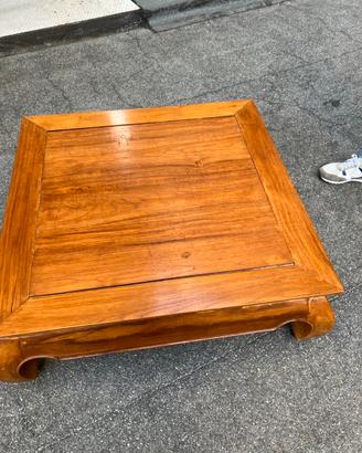 Tavolino in legno massello - stile artigianale