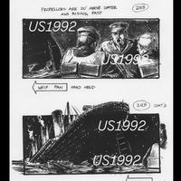ristampa reprint storyboard titanic