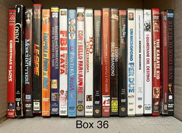 (Box 36 - 37) Film dvd ex-noleggio
