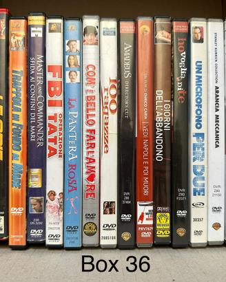 (Box 36 - 37) Film dvd ex-noleggio