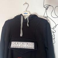 Felpa Napapijri Burgee Nera - Taglia XXS -