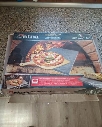 Pietra Lavica dell'Etna per Pizza in Forno