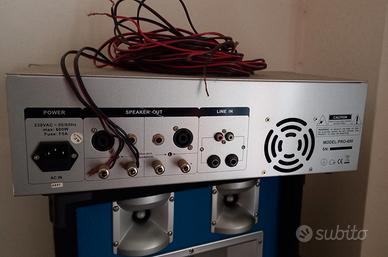 Amplificatore Skytec 600 PRO + casse