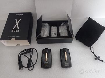 Trasmettitore wireless per chitarra Getaria X 3pro
