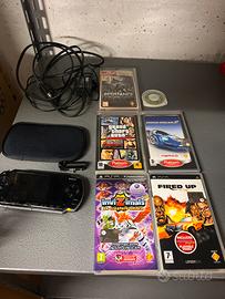 PlayStationPortable telecamera giochi e custodia