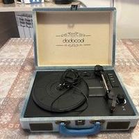 dodocool Giradischi Vintage a valigetta