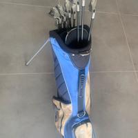 Sacca golf+set completo di mazze prezzo trattabile