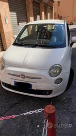 Fiat 500 bianca