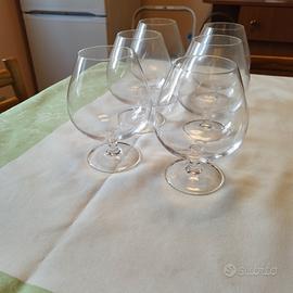 Calici in cristallo per cognac