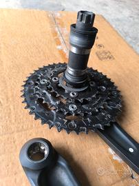 Guarnitura 3velocita SHIMANO ALIVIO compreso movim