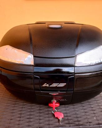 bauletto  givi /kappa 53 lt  come nuovo+ piastre