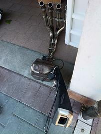 scarico originale completo della Kawasaki Ninja ZX
