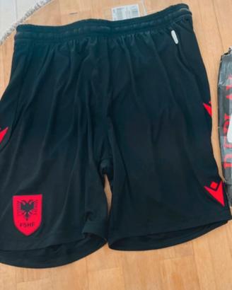 Pantaloncini albania nazionale macron taglia m