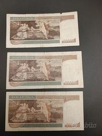 3 PZ 20000 lire tiziano banconote