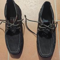 Scarpa uomo Geox nr 42 marrone camoscio stringate