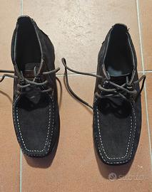 Scarpa uomo Geox nr 42 marrone camoscio stringate